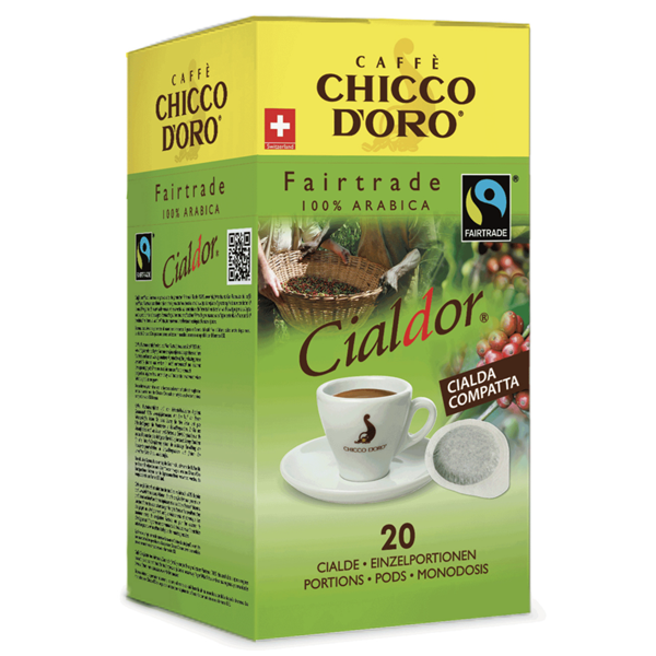 Caffè cialde Cialdor Oro Fairtrade 20 cialde