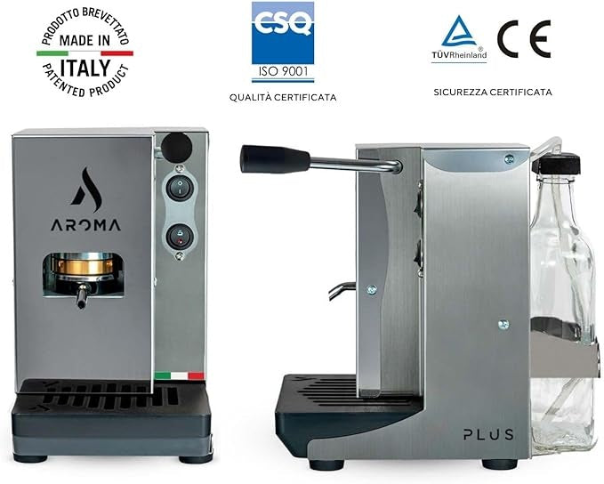 Macchina da Caffè Cialde AROMA PLUS TOTAL Silver
