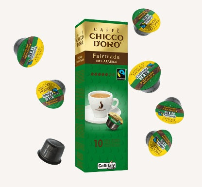Caffè capsule Caffitaly Havelaar Fairtrade 100 % Arabica 10 cps