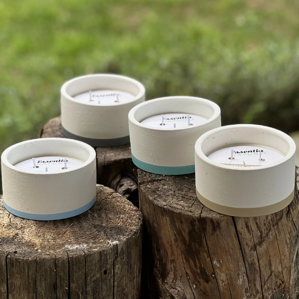 Citronella Azzurra 265g - Candela profumata alla Citronella
