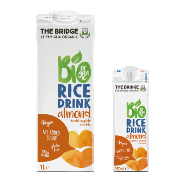 Bevanda di Riso BIO alle mandorle - 1L