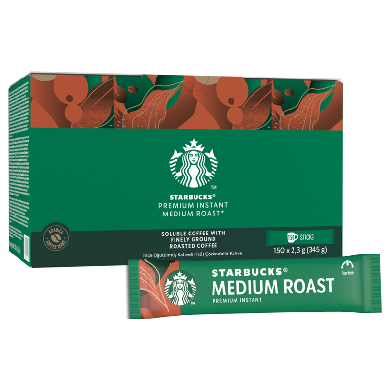 Starbucks® Medium Roast Coffee 150 Sticks
