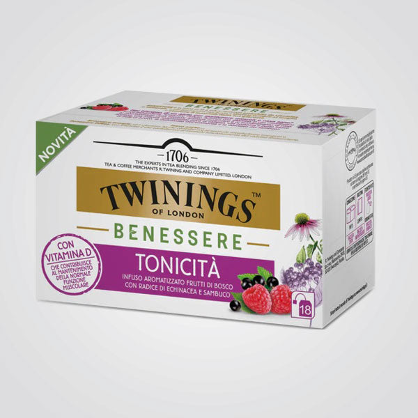 Tisana infuso Benessere Tonicità 18 filtri