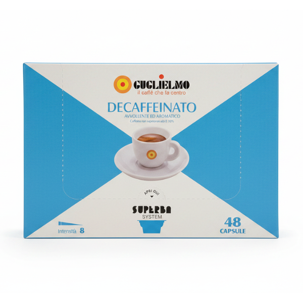 Guglielmo Superba Decaffeinated Capsules