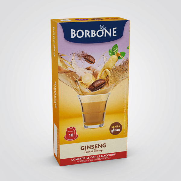Ginseng coffee Nespresso compatible capsules * 10 capsules