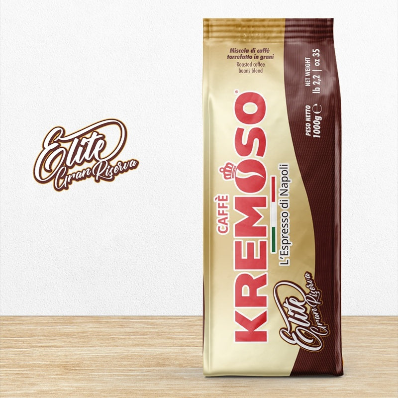 Caffè Kremoso Napoli in grani ELITE Gran Riserva 1 Kg