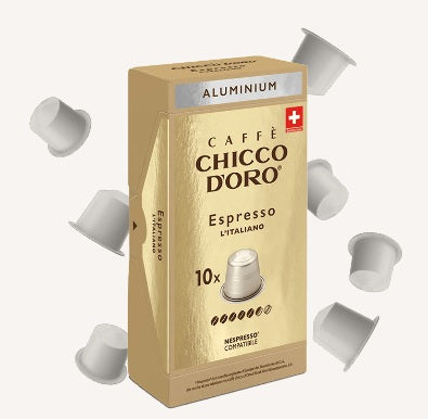 Caffè capsule Nespresso * compatibili Espresso Italiano ALU 10 cps