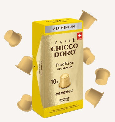 Caffè capsule Nespresso * compatibili Tradition Arabico ALU 10 cps