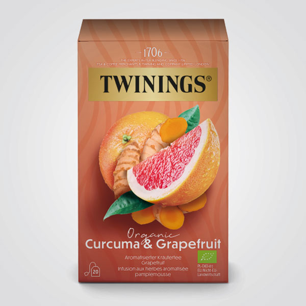 Organic Curcumin &amp; Grapefruit Tea