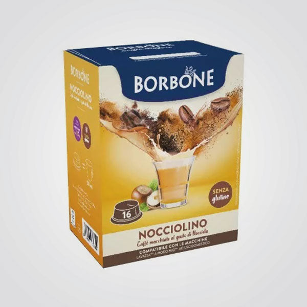 Caffè capsule compatibili A modo Mio Nocciolino 16 capsule
