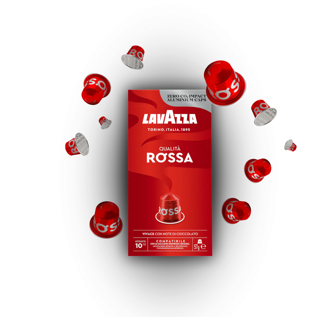 Caffè capsule Nespresso * compatibili qualità Rossa 10 capsule