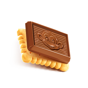 Petit Beurre Biscotti con cioccolata al latte
