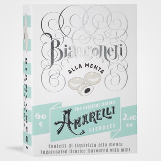 Licorice with mint Bianconeri Amarelli 60 gr