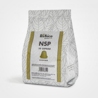 Caffè capsule Nespresso * compatibili Ginseng 10 capsule