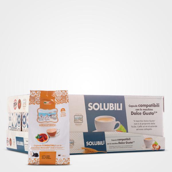 Coffee capsules compatible Dolce Gusto Creme Brulee 16 capsules