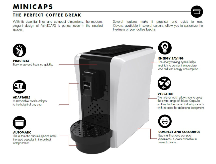 Macchina REKICO MOSAICO Sostituzione Minicaps