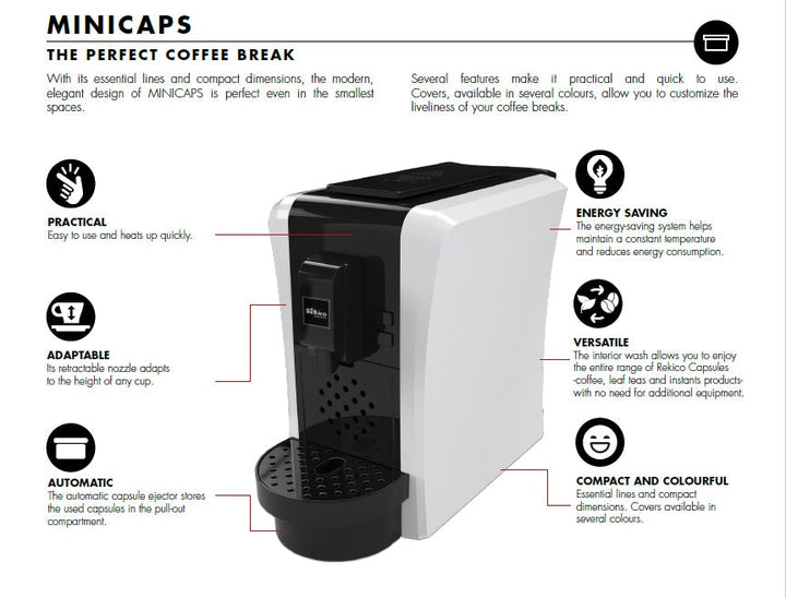 Macchina REKICO MOSAICO Sostituzione Minicaps