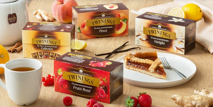 Tè nero aromatizzato Zenzero e Agrumi 25 filtri