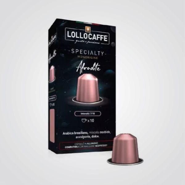 Coffee capsules compatible Nespresso LOLLO AFRODITE 100cps