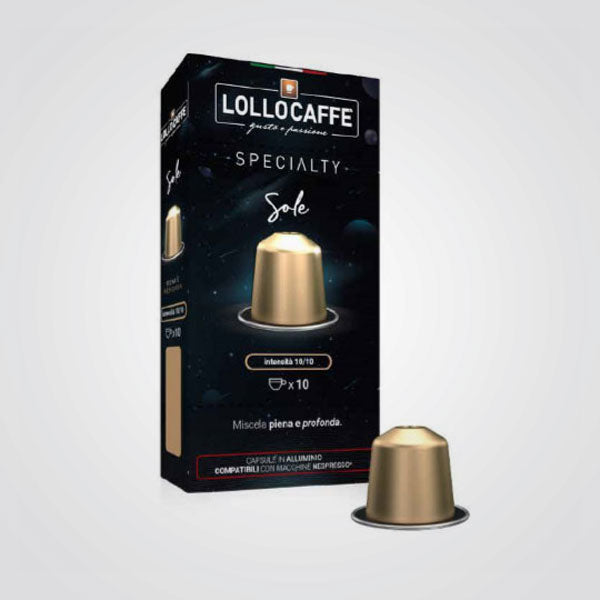 Caffè capsule compatibili Nespresso LOLLO SOLE 100cps