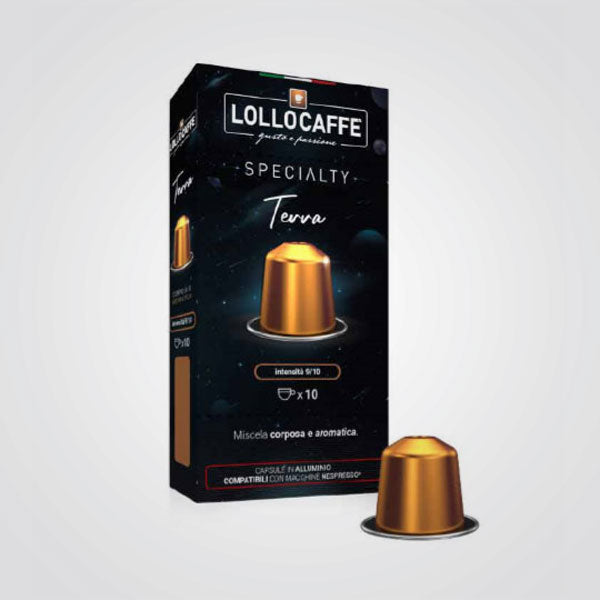 Caffè capsule compatibili Nespresso LOLLO TERRA 100cps