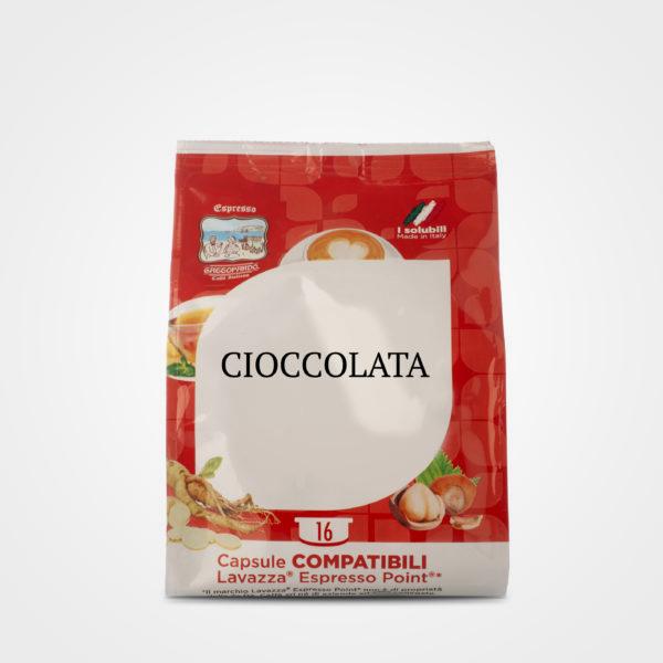 Caffè capsule compatibili Espresso Point Cioccolato 16 capsule