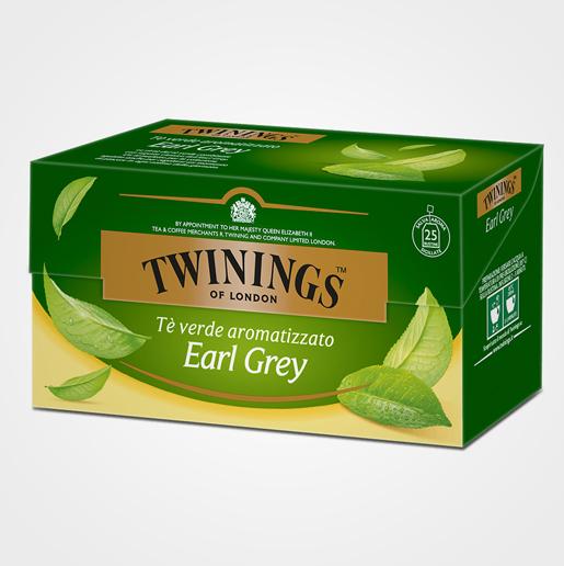Tè verde Green Earl Grey 20 filtri