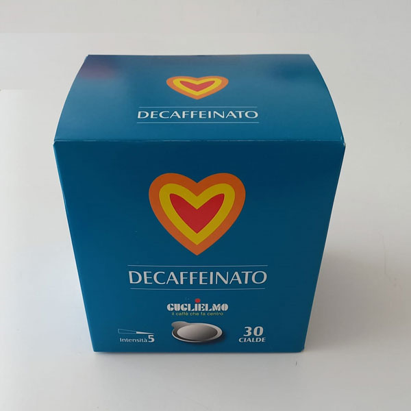 Caffè Guglielmo cialde decaffeinato 30 pz