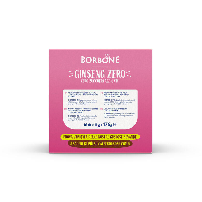 Ginseng Zero capsule compatibili Nescafè Dolce Gusto16 capsule