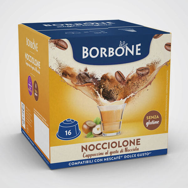 Nocciolone Nescafè Dolce Gusto compatible capsules 16 capsules